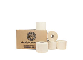 Toiletpapier The Good Roll The Panda Edition Naked bamboe 3-laags 27x250 vel naturel