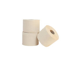 Toiletpapier The Good Roll The Panda Edition Naked bamboe 3-laags 27x250 vel naturel