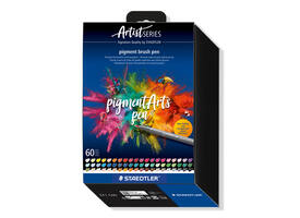 Brushpen Staedtler PigmentArts set à 60 kleuren