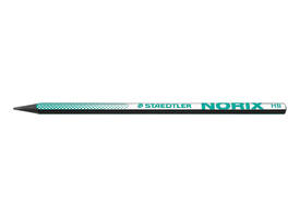 Potlood Staedtler Norix HB zwart-groen blister à 2 stuks