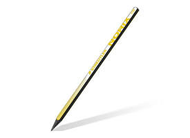 Potlood Staedtler Norix HB zwart-geel blister à 2 stuks