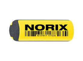 Potlood Staedtler Norix HB zwart-geel blister à 2 stuks