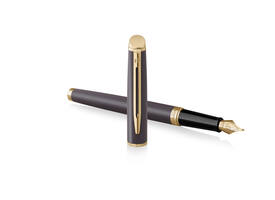 Vulpen Waterman Hémisphère Fashion Colors metallic black GT fijn