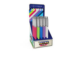 Balpen Parker Jotter Original Reload Retro 90's assorti CT medium