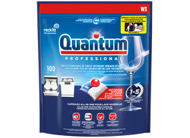 Vaatwastabletten Quantum Pro All-in-one 100 caps