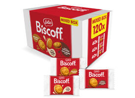 Koekjes Lotus Biscoff sandwich mix doos 120 stuks