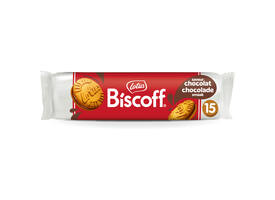 Koekjes Lotus Biscoff speculoos sandwich melkchocolade 15 stuks