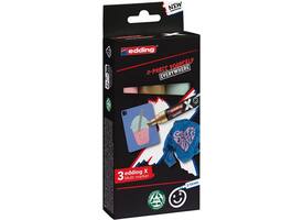 Edding 6900 X multi m. 3pcs set pastel col.