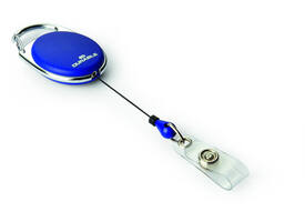Afrolmechanisme Durable Style met drukknopsluiting blauw 10 stuks