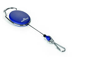Afrolmechanisme Durable Style met karabijnhaak blauw