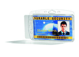 Badge Durable gesloten voor 2 kaarten 10 stuks