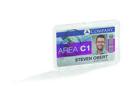 Badge Durable permanent voor 1 kaart 10 stuks