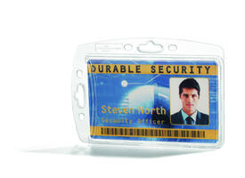 Badge Durable gesloten voor 1 kaart