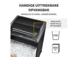 Papiervernietiger Fellowes Powershred 485I stroken 5,8mm