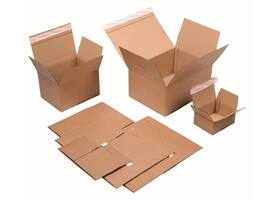 Quickbox IEZZY verstelbare hoogte 460x309x180-300mm B-golf bruin 10st