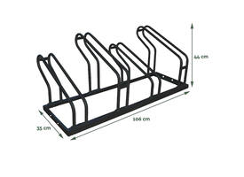 Fietsenrek BRASQ  4 fietsen BS400 zwart