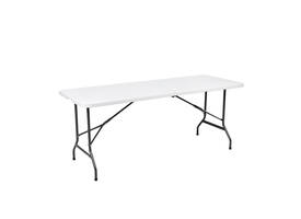 Vouwtafel BRASQ 180x70x74cm FT180 wit