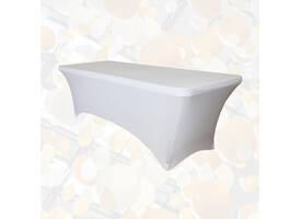 Tafelrok BRASQ 183x76x74cm wit