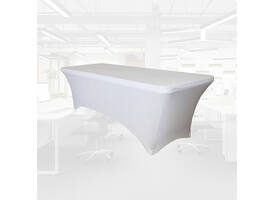 Tafelrok BRASQ 183x76x74cm wit