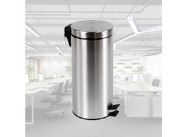 Pedaalemmer BRASQ 30 liter rvs