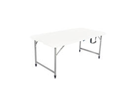 Vouwtafel BRASQ 120x60x74cm FC120 wit