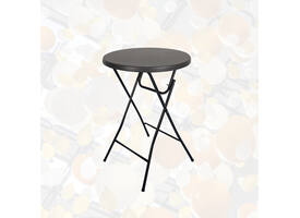 Statafel BRASQ 80cm BT100 zwart