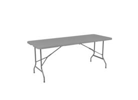 Vouwtafel BRASQ 180x70x74cm FT180 grijs