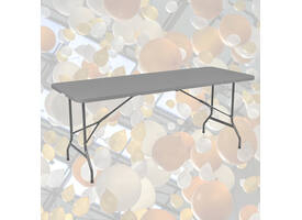 Vouwtafel BRASQ 180x70x74cm FT180 grijs