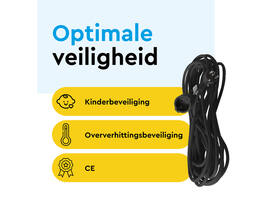 Verlengkabel BRASQ 30m zwart