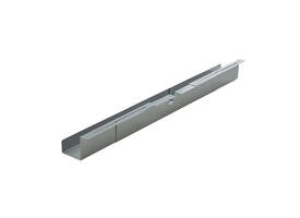 Kabelgoot BRASQ verstelbaar 75-150cm CT100 zilver