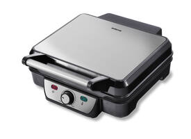 Contactgrill Inventum 1800 Watt zwart/RVS