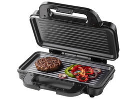 Panini grill Tomado zwart/RVS