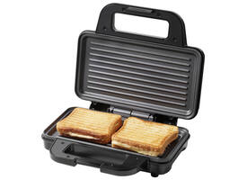 Panini grill Tomado zwart/RVS