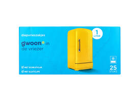 Diepvrieszak G'woon 25 x 1 liter