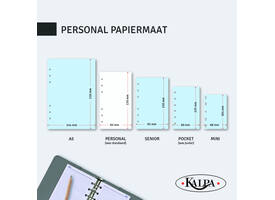 Agendavulling 2027 Kalpa Personal jaardoos 7dagen/2pagina's