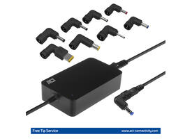 Laptop Oplader ACT Compact universeel 65W