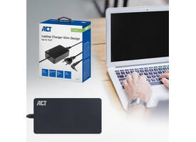 Laptop Oplader ACT Compact universeel 65W