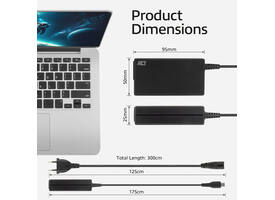Laptop Oplader ACT USB-C Power Delivery 65W 3mtr