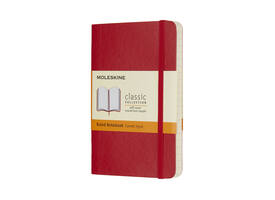 notitieboek A6 Moleskine SC rood