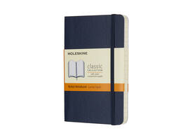 notitieboek A6 Moleskine SC saffier blauw