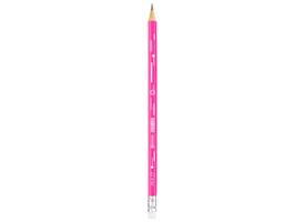 Potlood Maped Neon met gum pot à 72 stuks assorti