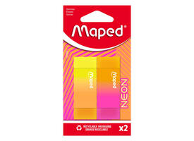Gum Maped Neon set à 2 stuks assorti
