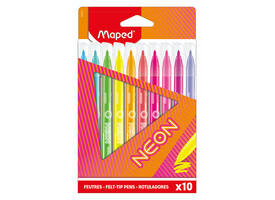 Viltstift Maped Neon set à 10 kleuren