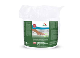 Desinfectiedoekjes Dreumex Disinfectant & Cleaning navulling 800 stuks wit