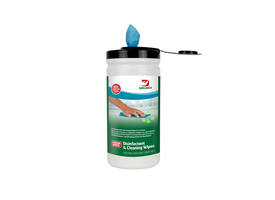 Desinfectiedoekjes Dreumex Disinfectant & Cleaning bus 170 stuks blauw