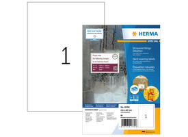 Etiket HERMA 10784 210x297mm weerbestendig wit 80 stuks