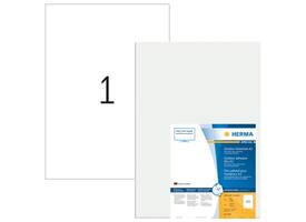 Etiket HERMA 9542 A3 297x420mm weerbestendig rekbaar wit 10 stuks
