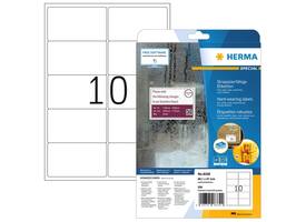 Etiket HERMA 8330 99.1x57mm weerbestendig wit 250 stuks