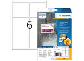 Etiket HERMA 8332 99.1x93.1mm weerbestendig wit 150 stuks