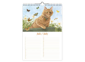 Verjaardagskalender Franciens Katten "Jeroen" A4